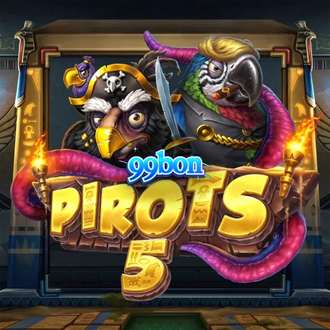 Ang makulay na grid at mga karakter ng Pirots 5 slot
